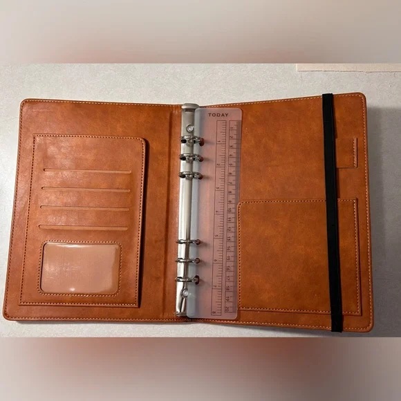 Professional, Brown Leather Planner Holder (planner not included) - Picture 5 of 7
